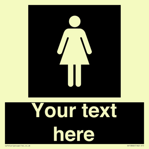 Custom information: black panel female